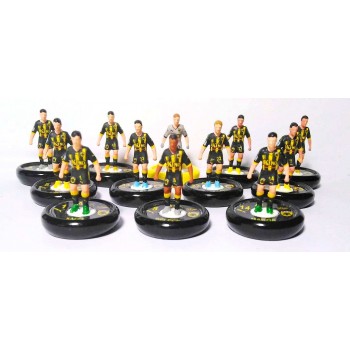 Subbuteo Andrew Table Soccer AEK Athens 2011-12  away kit on WSB Professional bases